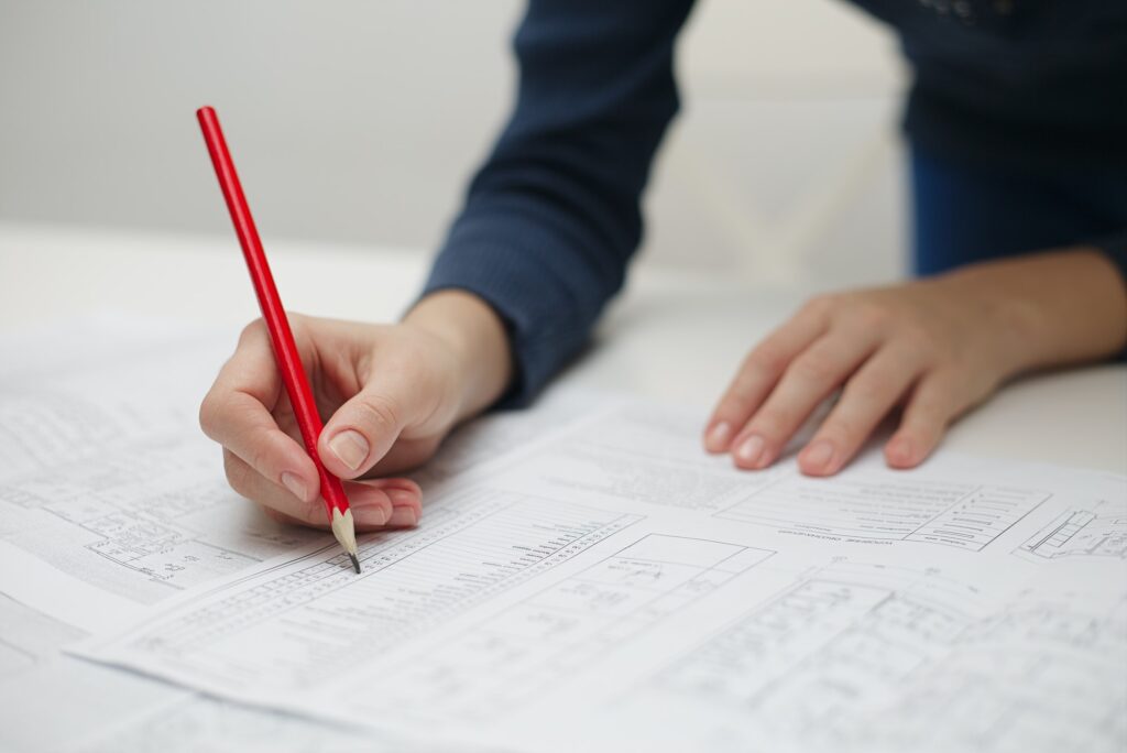 Architect workplace